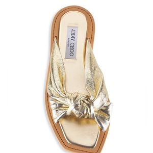 Jimmy Choo Tropica Flat Sandal Size 35
